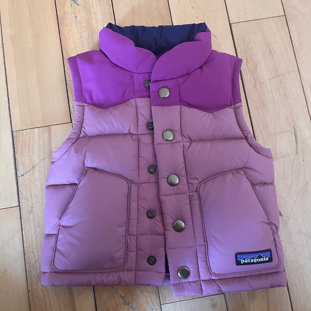 NWT Patagonia Baby Bivy Down Vest 6 - 12M